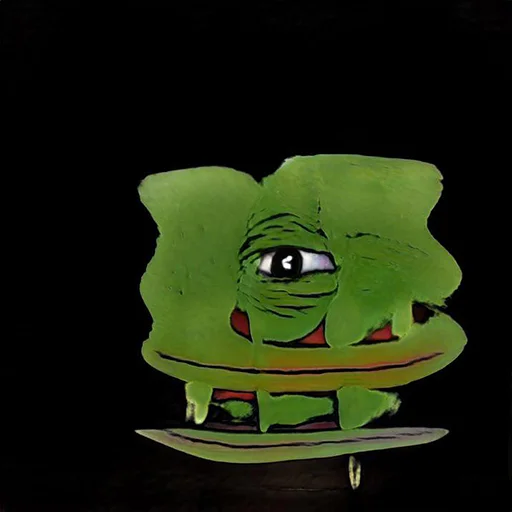 Sticker from the "Neuropepe" sticker pack