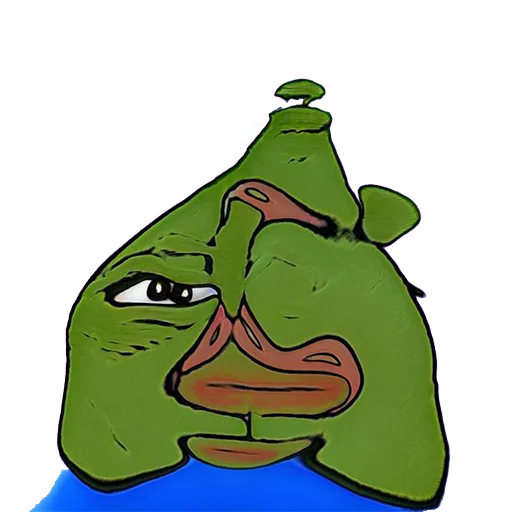 Sticker from the "Neuropepe" sticker pack