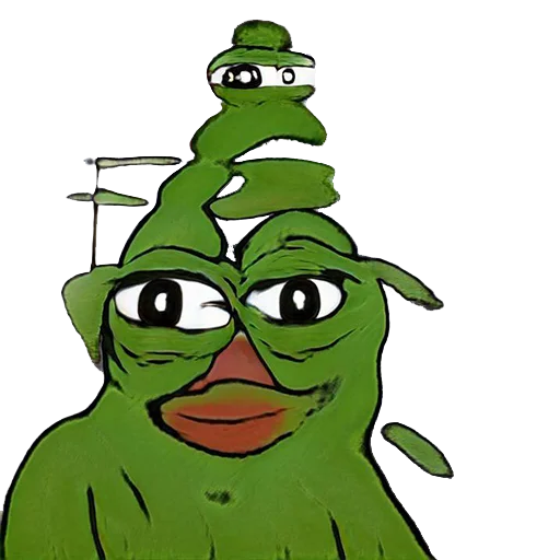 Sticker from the "Neuropepe" sticker pack