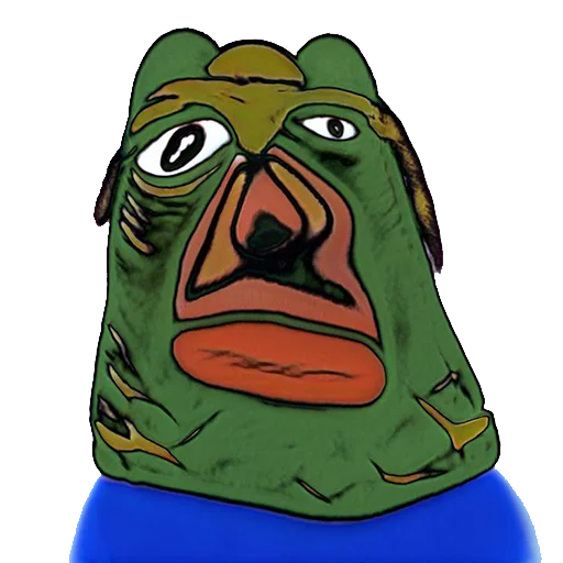 Sticker from the "Neuropepe" sticker pack