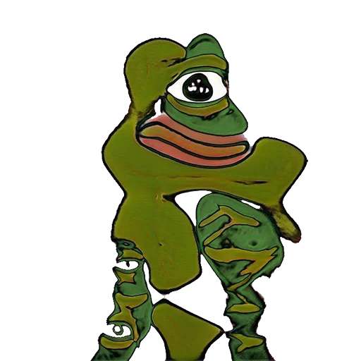 Sticker from the "Neuropepe" sticker pack