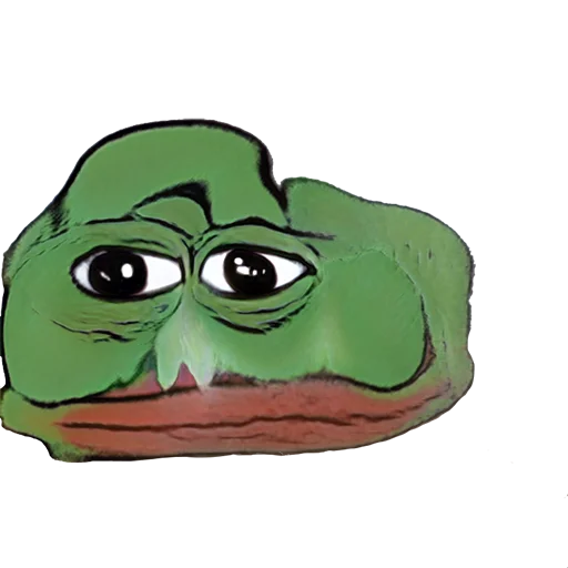 Sticker from the "Neuropepe" sticker pack