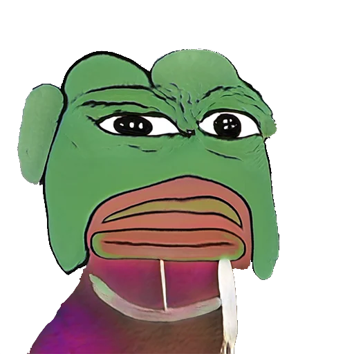 Sticker from the "Neuropepe" sticker pack