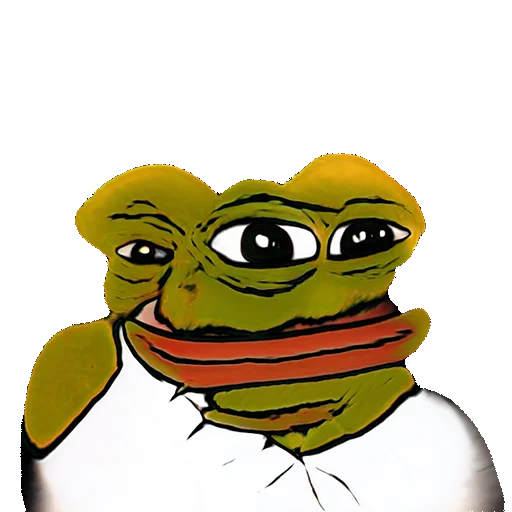 Sticker from the "Neuropepe" sticker pack