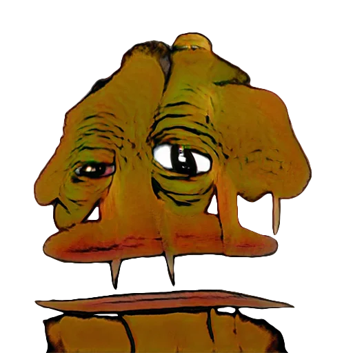 Sticker from the "Neuropepe" sticker pack