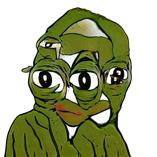 Sticker from the "Neuropepe" sticker pack