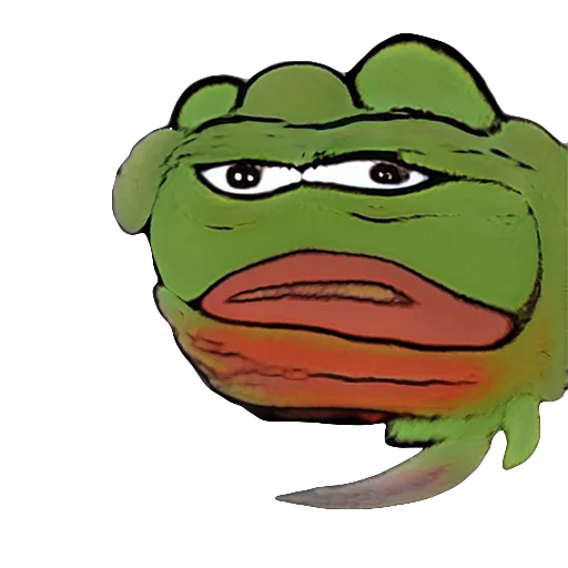 Sticker from the "Neuropepe" sticker pack