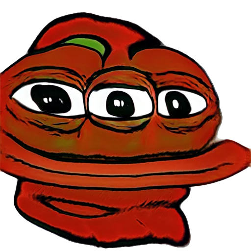 Sticker from the "Neuropepe" sticker pack