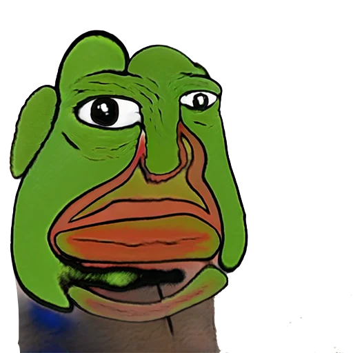 Sticker from the "Neuropepe" sticker pack