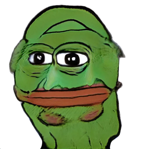 Sticker from the "Neuropepe" sticker pack