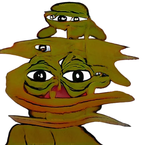 Sticker from the "Neuropepe" sticker pack