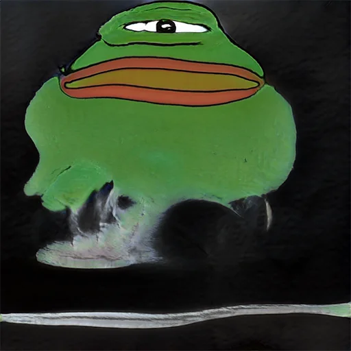 Sticker from the "Neuropepe" sticker pack