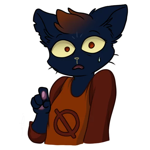 Sticker Mae Borowski from Night in the Woods by SiD'ni