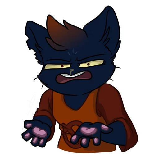 Sticker Mae Borowski from Night in the Woods by SiD'ni