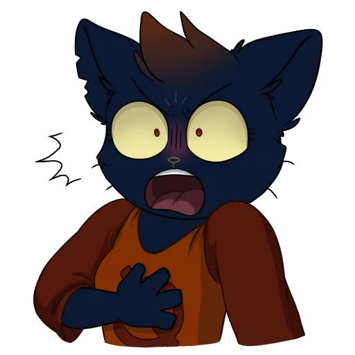 Sticker Mae Borowski from Night in the Woods by SiD'ni