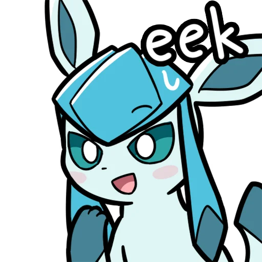 Sticker from the "Eeveelution Supermix" sticker pack