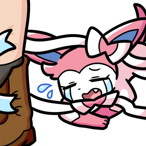 Sticker from the "Eeveelution Supermix" sticker pack