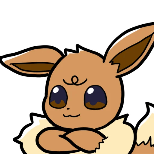 Sticker from the "Eeveelution Supermix" sticker pack