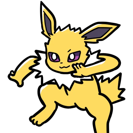 Sticker from the "Eeveelution Supermix" sticker pack