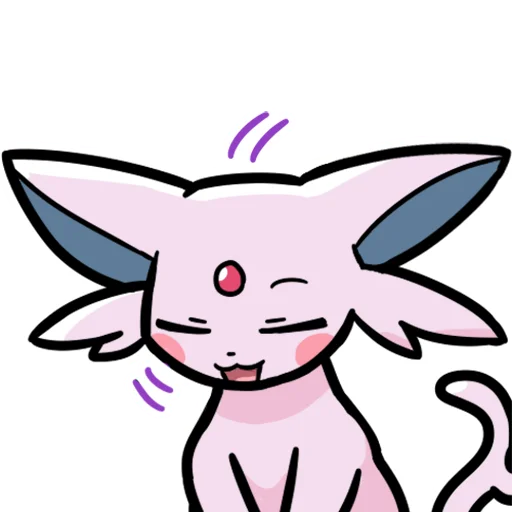 Sticker from the "Eeveelution Supermix" sticker pack