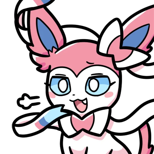 Sticker Eeveelution Supermix