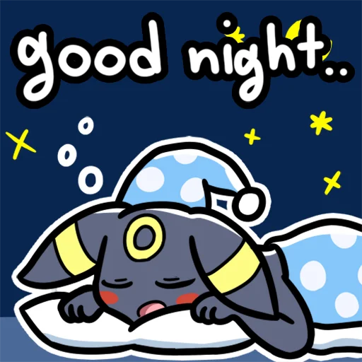 Sticker from the "Eeveelution Supermix" sticker pack