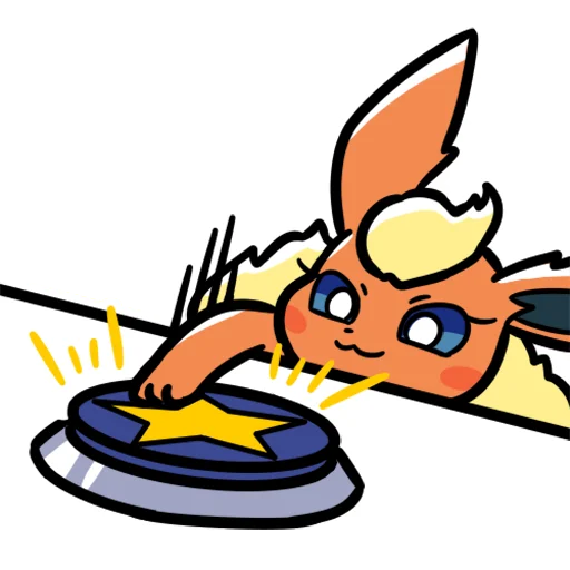 Sticker Eeveelution Supermix