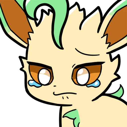 Sticker from the "Eeveelution Supermix" sticker pack