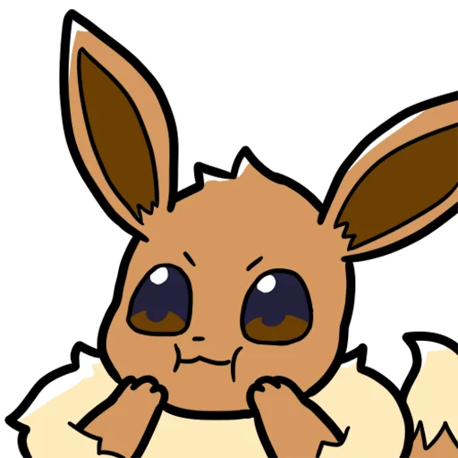 Sticker Eeveelution Supermix