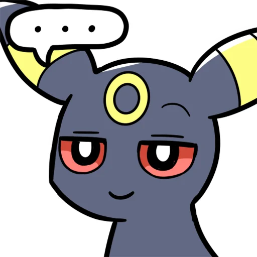 Sticker from the "Eeveelution Supermix" sticker pack