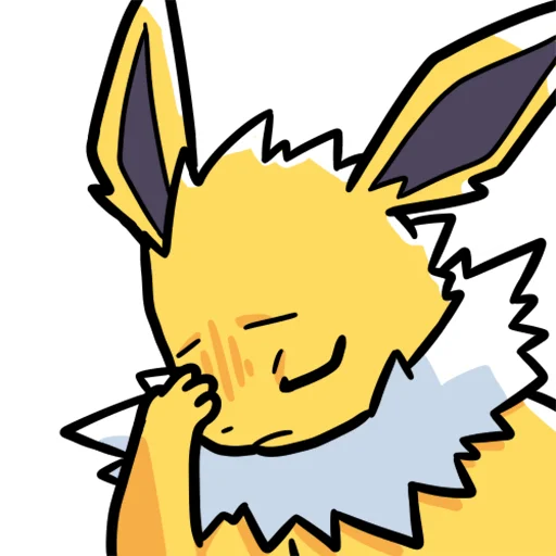 Sticker from the "Eeveelution Supermix" sticker pack