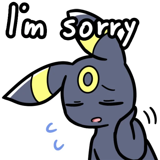 Sticker from the "Eeveelution Supermix" sticker pack