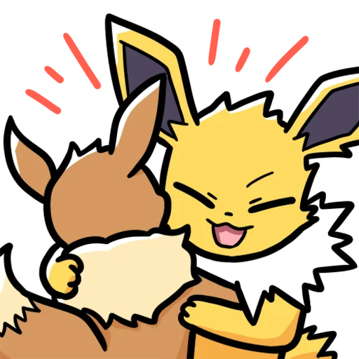 Sticker Eeveelution Supermix