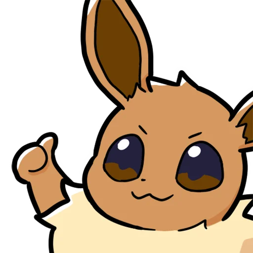 Sticker from the "Eeveelution Supermix" sticker pack