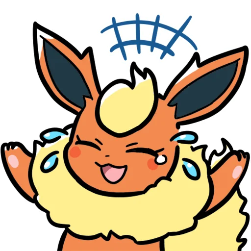 Sticker Eeveelution Supermix