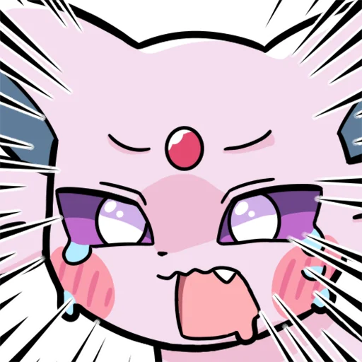 Sticker from the "Eeveelution Supermix" sticker pack