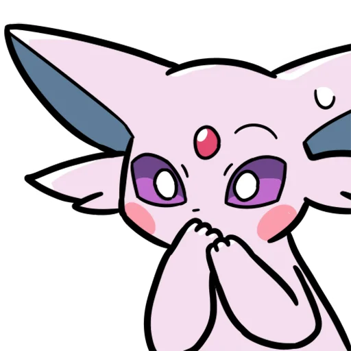 Sticker from the "Eeveelution Supermix" sticker pack