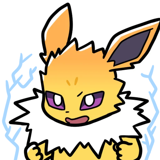 Sticker from the "Eeveelution Supermix" sticker pack