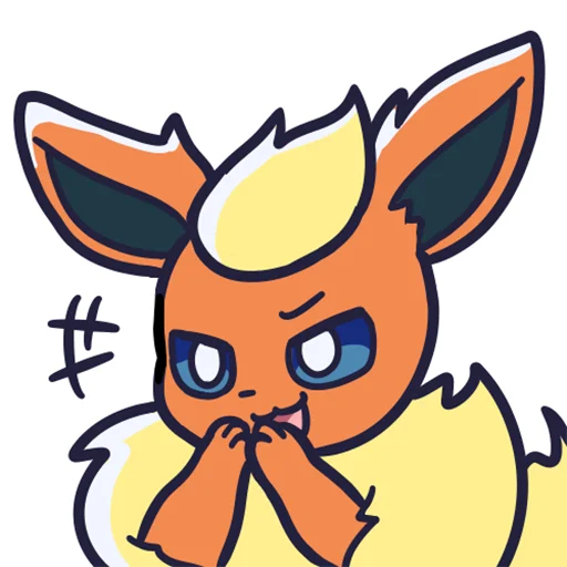 Sticker Eeveelution Supermix