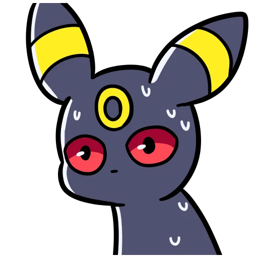 Sticker from the "Eeveelution Supermix" sticker pack