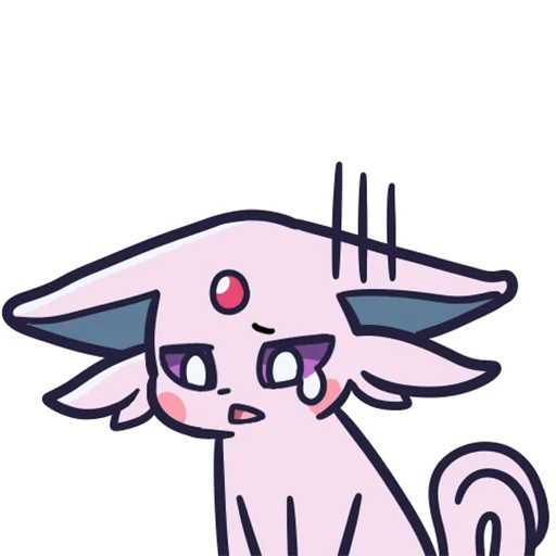 Sticker from the "Eeveelution Supermix" sticker pack