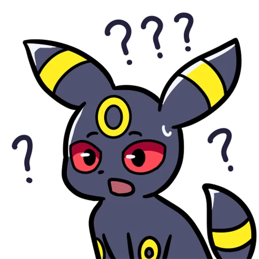 Sticker from the "Eeveelution Supermix" sticker pack