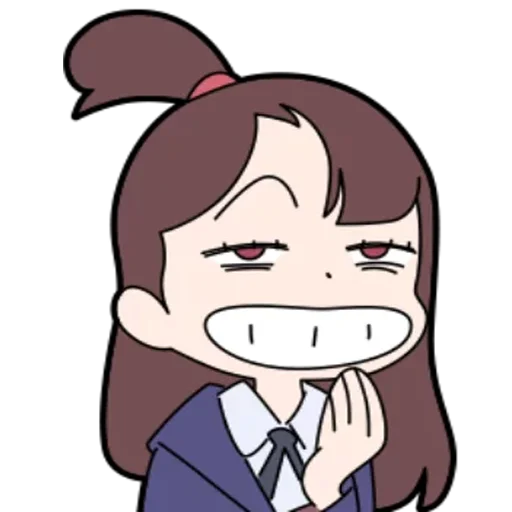 Sticker from the "Little Witch Academia" sticker pack