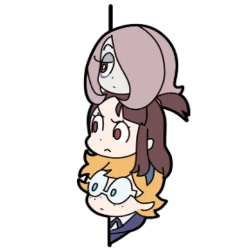 Sticker from the "Little Witch Academia" sticker pack