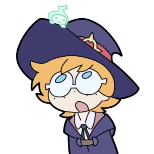 Sticker from the "Little Witch Academia" sticker pack