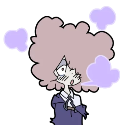 Sticker from the "Little Witch Academia" sticker pack