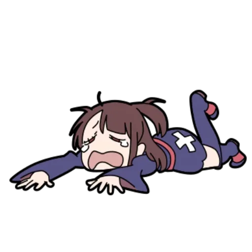 Sticker from the "Little Witch Academia" sticker pack