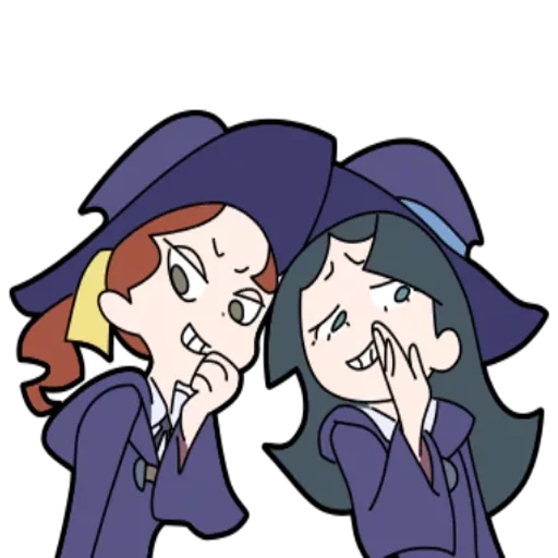 Sticker from the "Little Witch Academia" sticker pack