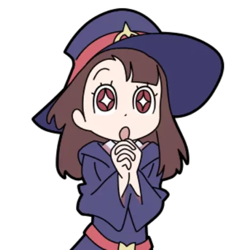 Sticker from the "Little Witch Academia" sticker pack