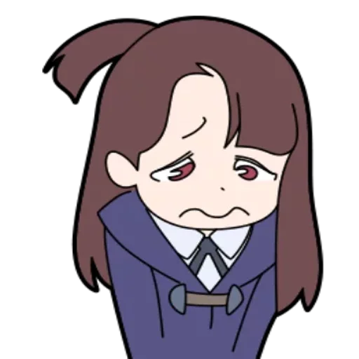 Sticker from the "Little Witch Academia" sticker pack